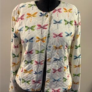 🩵Don’t Mess With Texas🩵 Dragonfly Quilted Blazer/Jacket